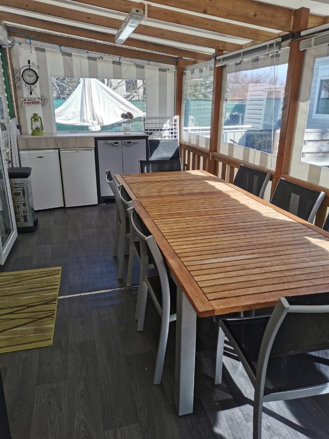 mobilhome gd luxe bois masson 3ch 2sdb 4 funpass offerts  Saint-Jean-de-Monts Extérieur photo